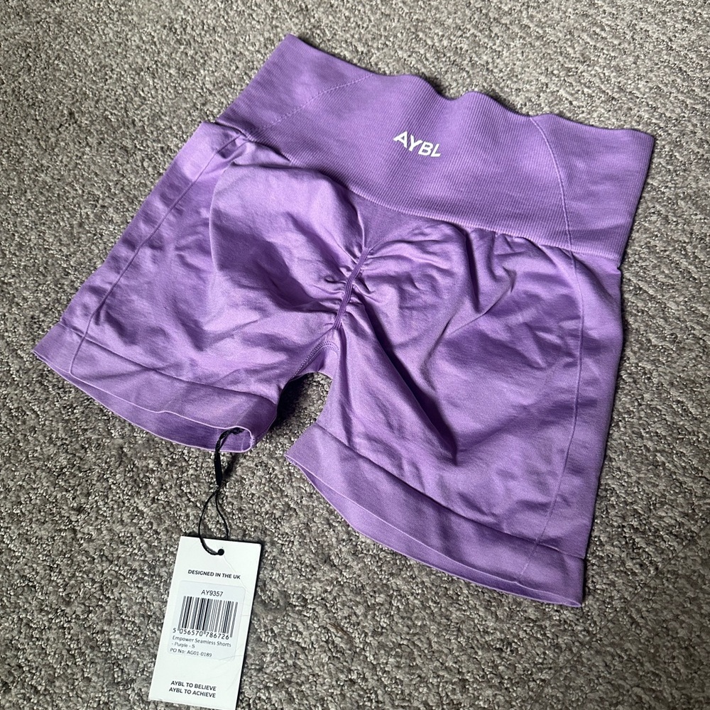 AYBL Women's Lavender Athletic Shorts - Picture 2 of 2